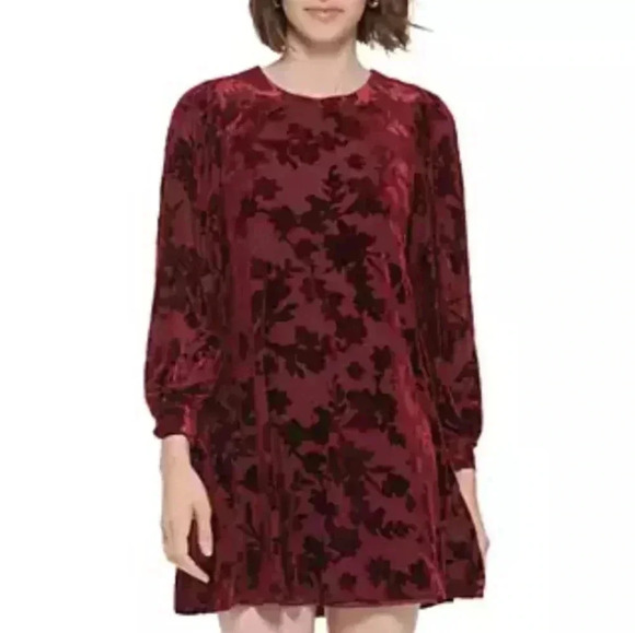 Calvin Klein Burnout Dress - Picture 6 of 8